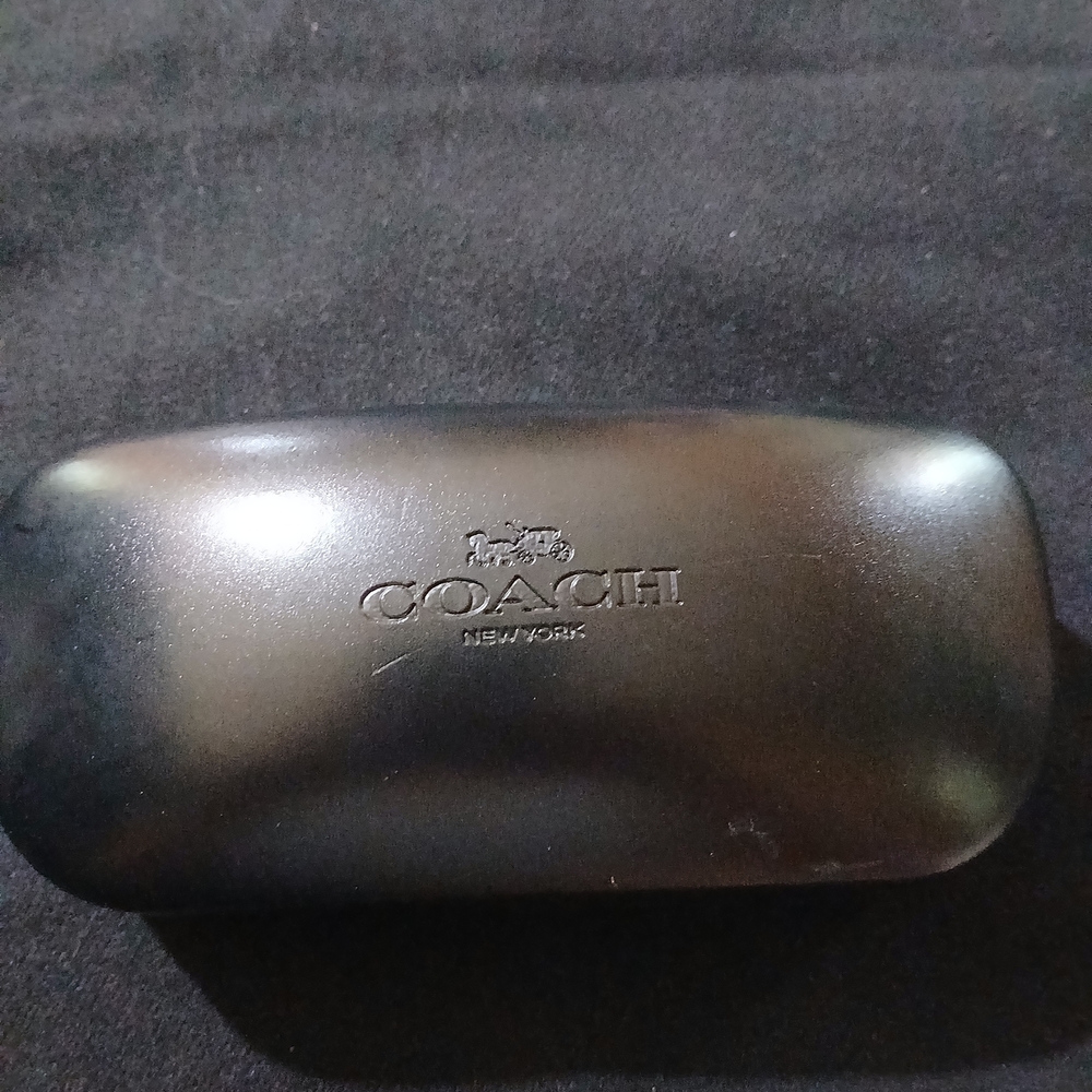 Coach Black Eyeglasses Or Sunglasses Case